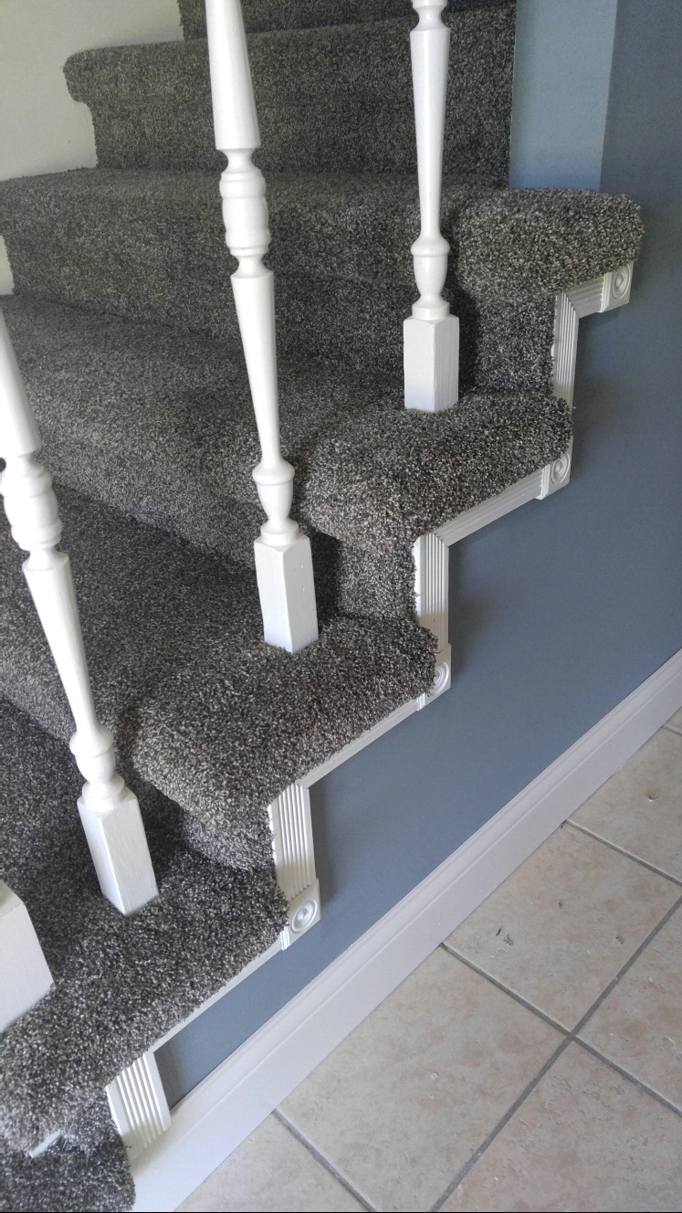 Professional workmanship with attention to detail makes this staircase a showpiece!